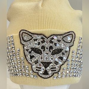 Rhinestone and Sequin Cougar Childs  Hat
